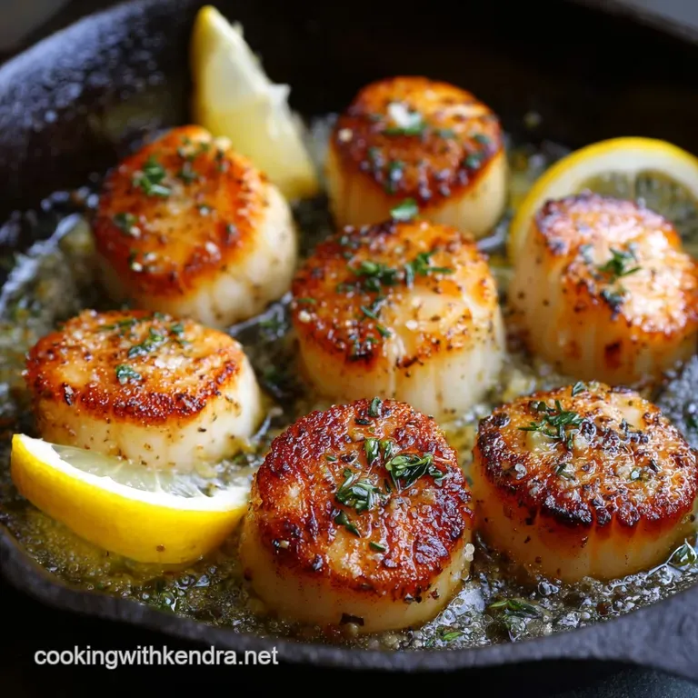 Seared Scallops Recipe: the Perfect Sear Technique for Restaurant Results presentation