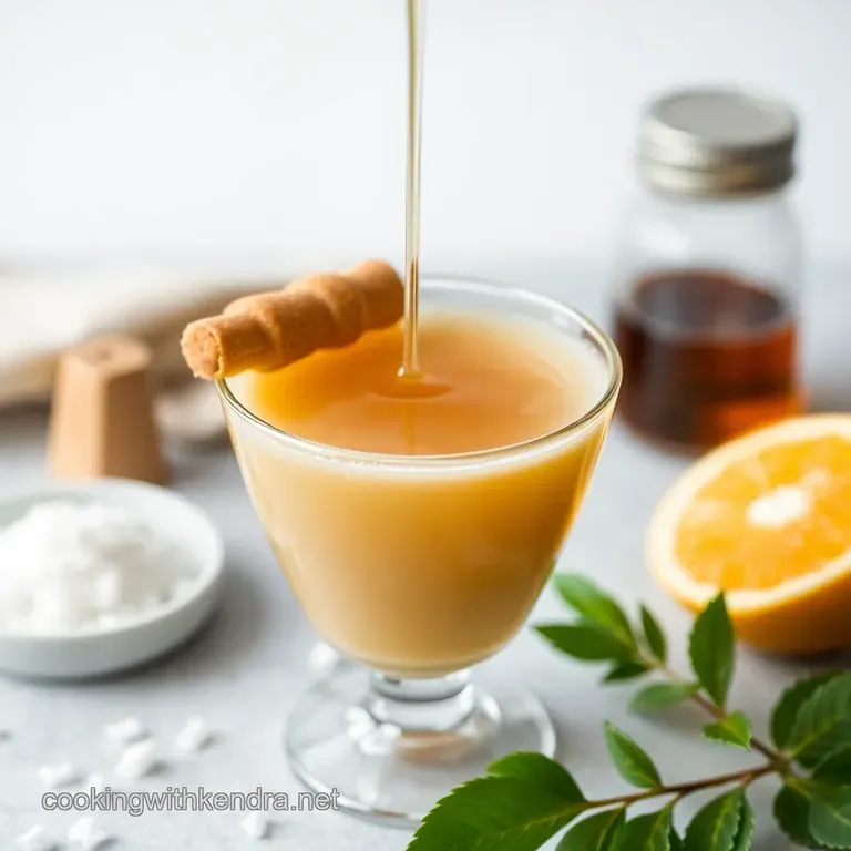 Perfect Simple Syrup presentation