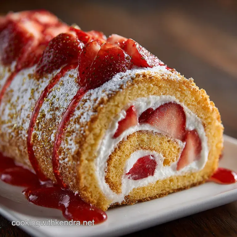 Strawberry Swiss Roll: The Ultimate Fluffy Summer Roulade Recipe