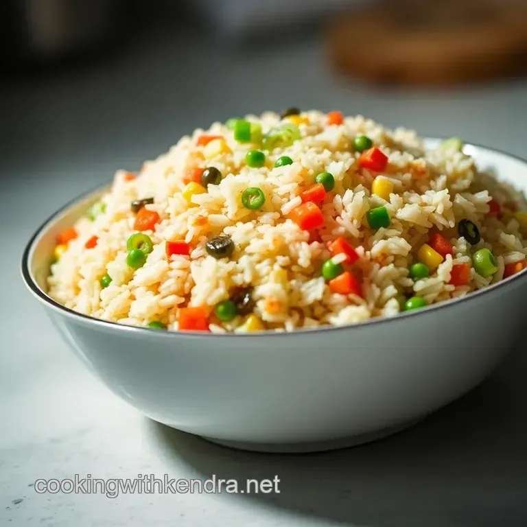 Perfectly Fried Rice: A Delicious and Versatile Side Dish presentation