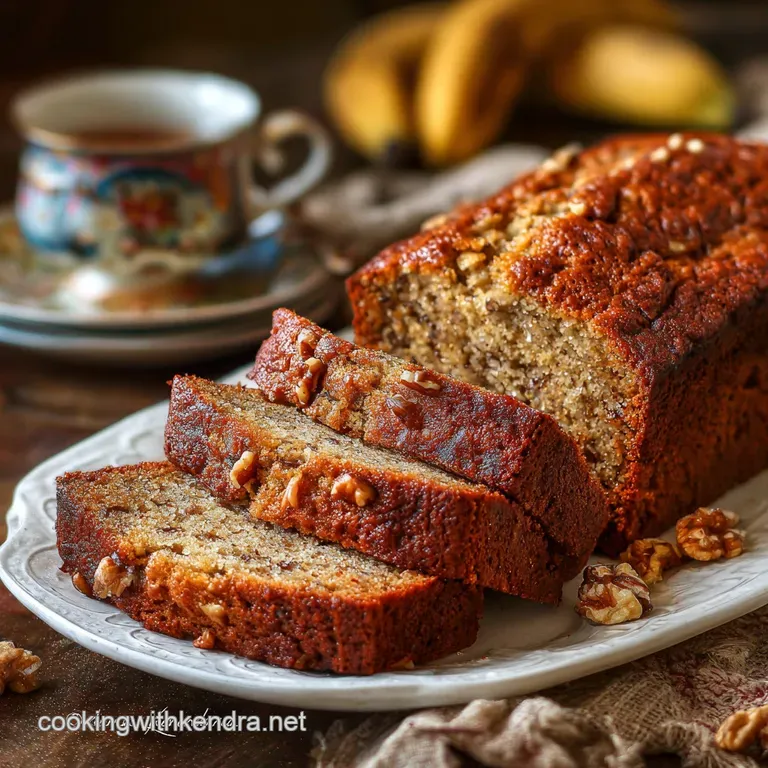 The Vicars TeaTime Treat Perfectly Moist Banana Walnut Loaf