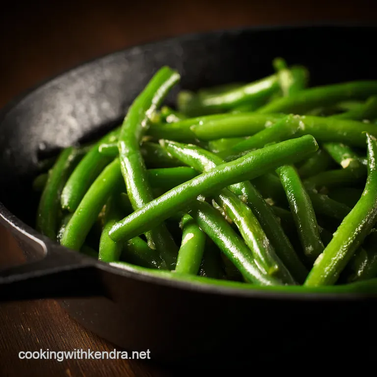 Perfectly Steamed Green Beans with Lemon & Garlic