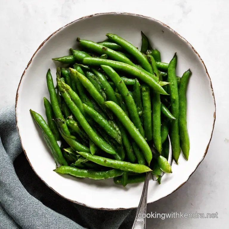 Perfectly Steamed Green Beans with Lemon Herb Butter