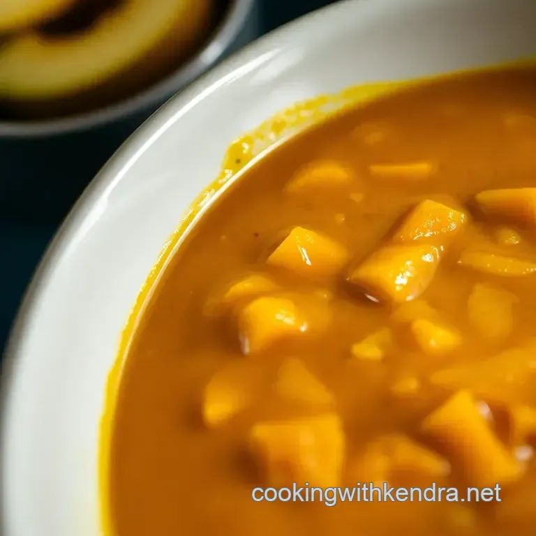 Peruvian Sunshine: Aji Amarillo Sauce presentation