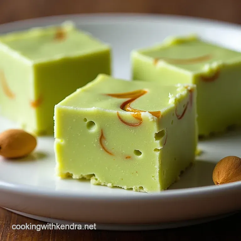 Pistachio Dream Swirl Fudge
