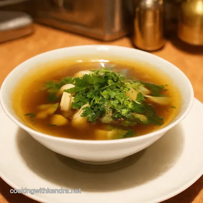 Pneumoniafighting Power Broth presentation