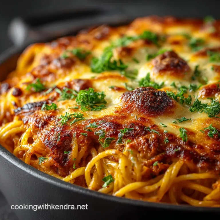 The Sunday Roast of Pasta Proper Baked Spaghetti Casserole AKA Spasagna