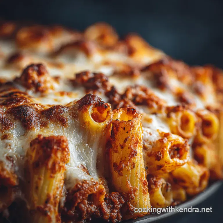 Proper Baked Ziti Casserole the Ultimate Sunday Roast Alternative presentation