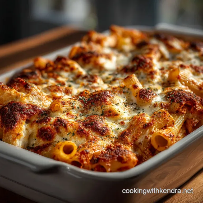The Sunday Roast of Pasta Proper Easy Baked Ziti Onedish Comfort presentation