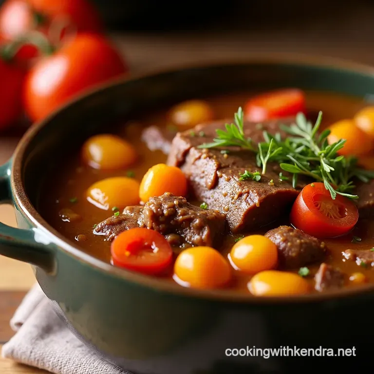 Proper Old Fashioned Vegetable Beef Soup the Sunday Simmer presentation