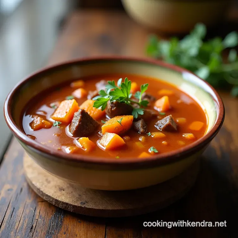 Proper Old Fashioned Vegetable Beef Soup The Sunday Simmer