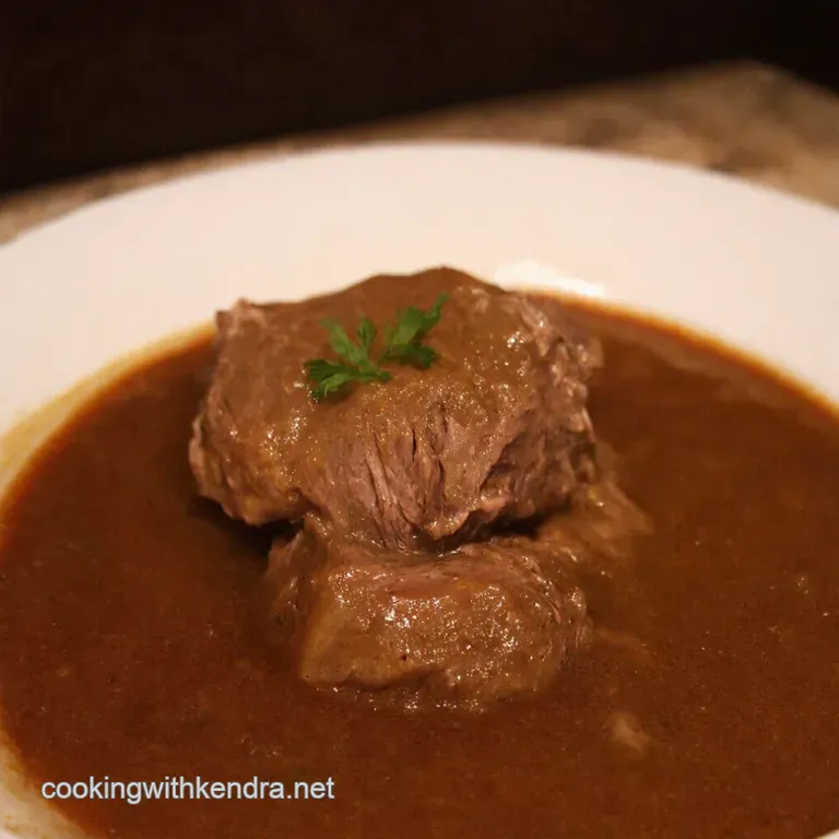 Proper Yorkshire Giblet Gravy presentation