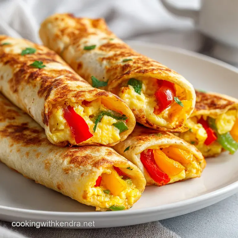High-Protein Breakfast Burritos: Crispy and Savory