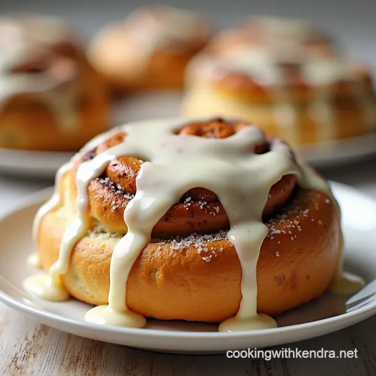 The Ultimate Sunday Morning Bake Properly Puffy Perfectly Spiced Cinnamon Rolls with Tangy Cream Cheese Glaze