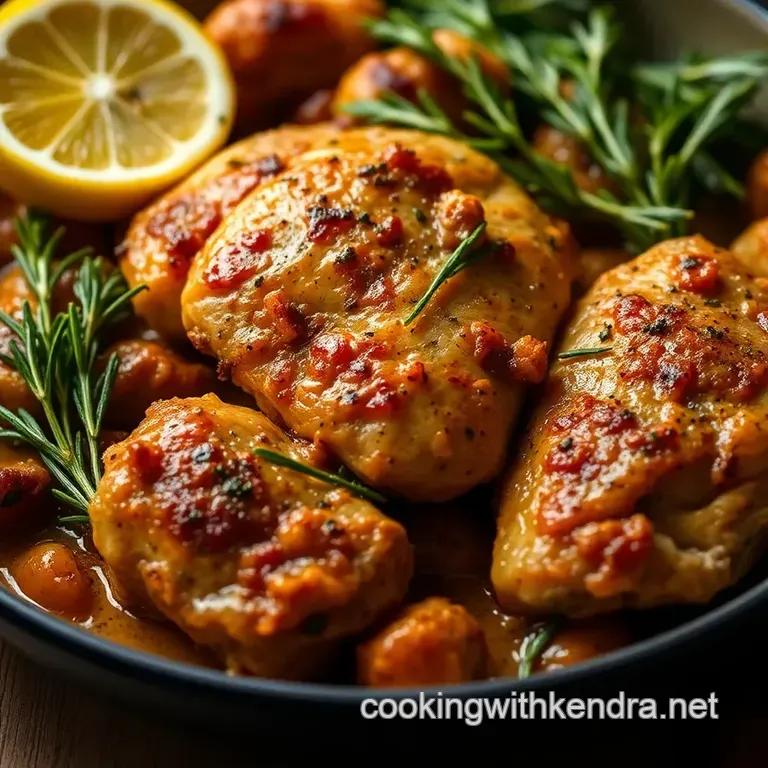 Pulpe de Pui la Cuptor: A Delicious Roasted Chicken Recipe presentation