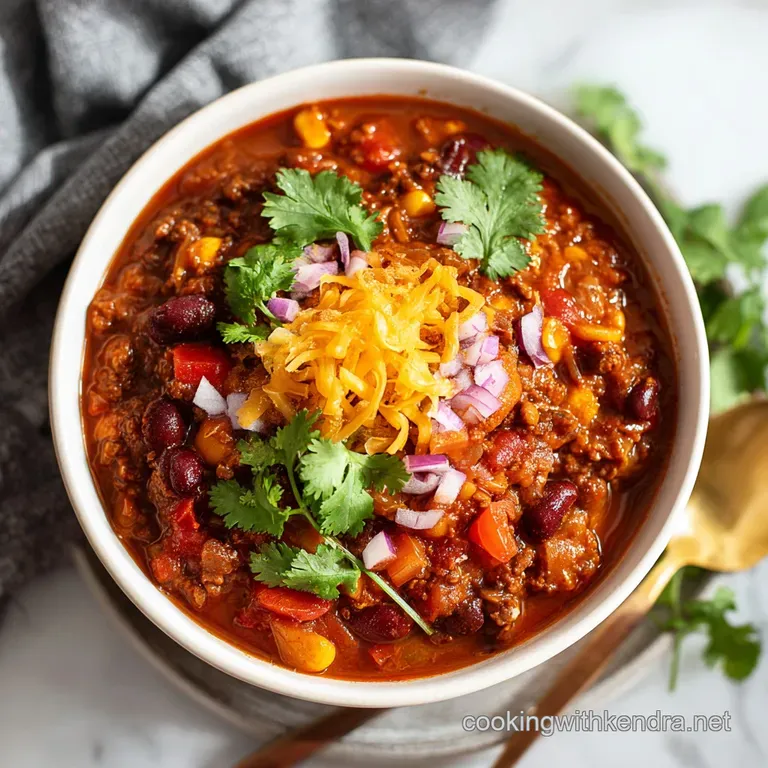 Halloween Potluck Idea with Pumpkin Chili: Slow Simmered