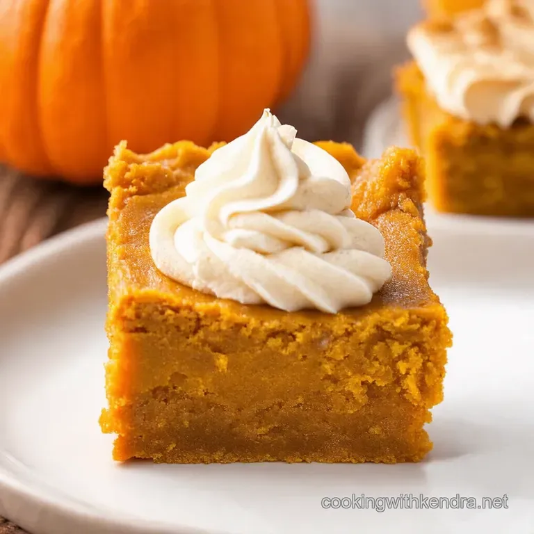 Pumpkin Pie Bars Easy as Pumpkin Pie