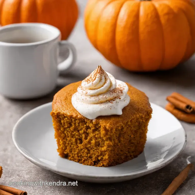 Pumpkin Spice Mug Cake Autumn in 5 Minutes
