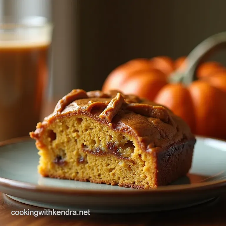 The Great British Bakeoff Meets Autumn Harvest Ultimate Pumpkin Pie Swirl Coffee Cake presentation