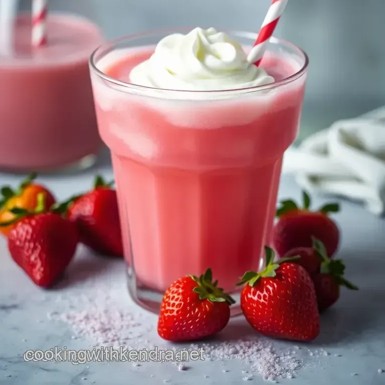 Purrfectly Pink Kitty Cocktail &ndash; a Playful Strawberry-Lemon Bliss presentation