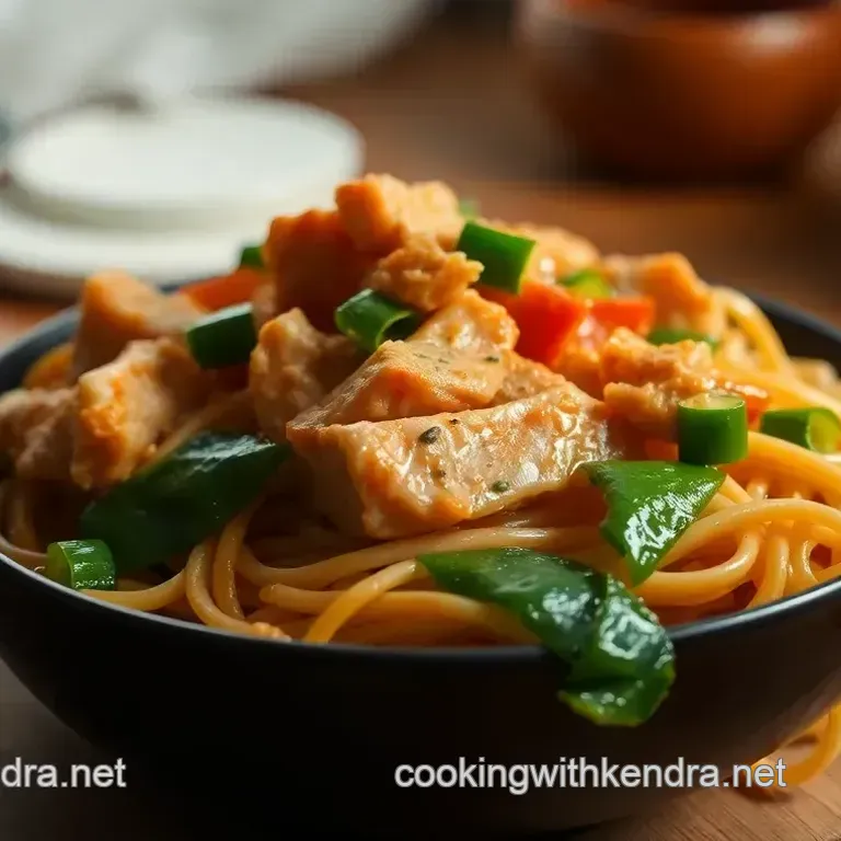 Quick and Easy Chicken Lo Mein