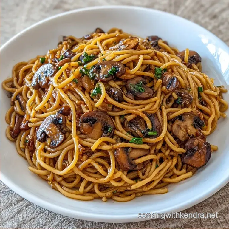 Quick Asian Pasta Recipe: Healthy and Savory