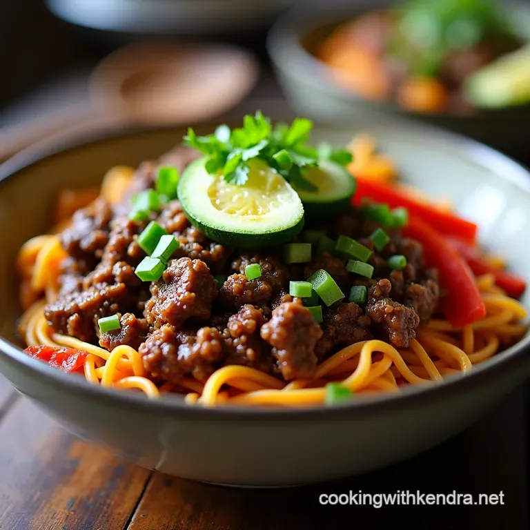 BulgogiStyle Blitz The Ultimate Quick Easy Korean Ground Beef Bowl