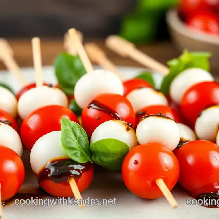Mini Caprese Skewers