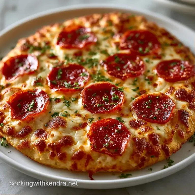 Neatly sliced thin crust topped with bubbly golden cheese and red sauce, served on a modern white ceramic platter.