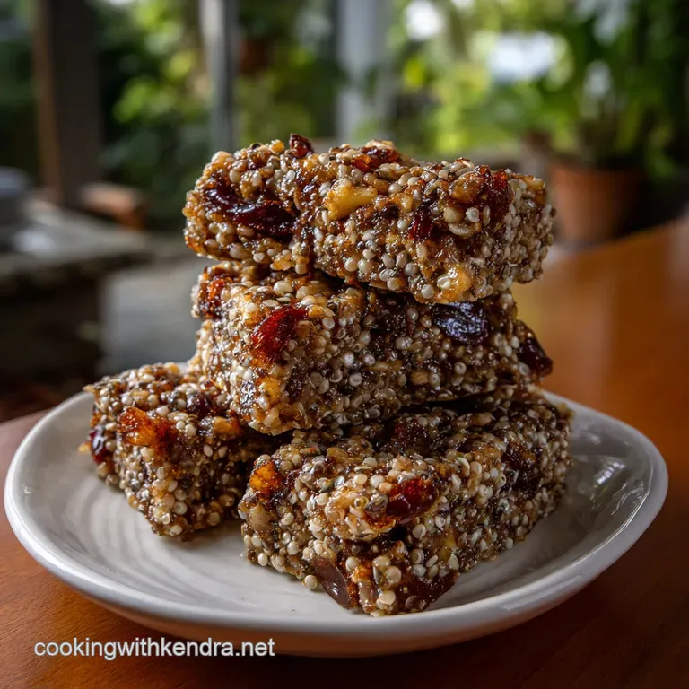 GlutenFree Protein Bars with Quinoa Clean: Dual-Texture