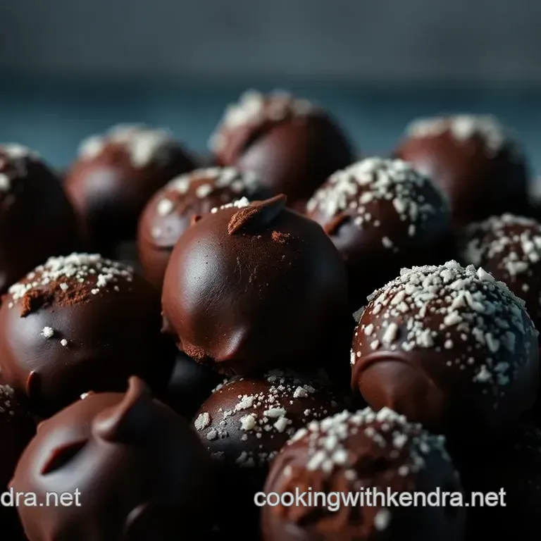 Decadent Red Stag Cherry Bourbon Chocolate Truffles Recipe
