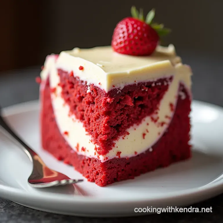 The Ultimate Red Velvet Cheesecake Swirl Cake