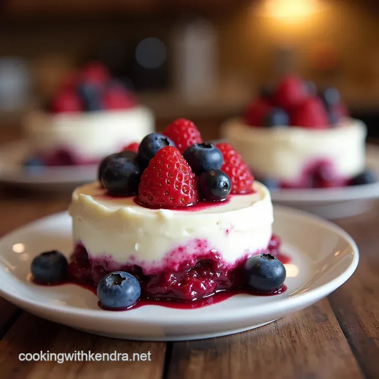 Red White and Blueberry Trifle a Starspangled Spectacle presentation