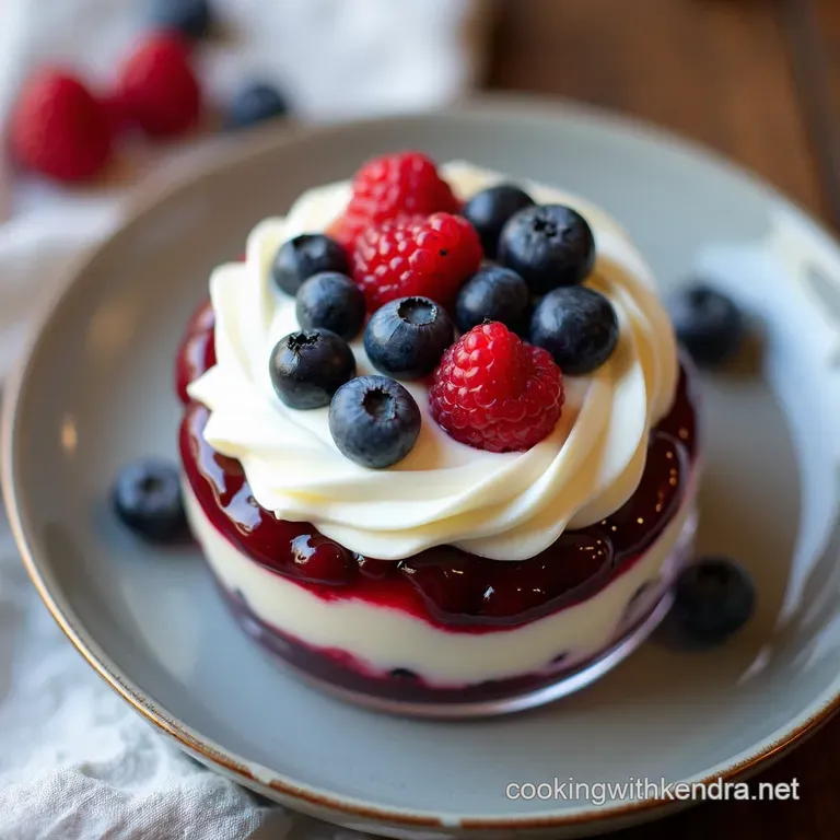 Red White and Blueberry Trifle A StarSpangled Spectacle