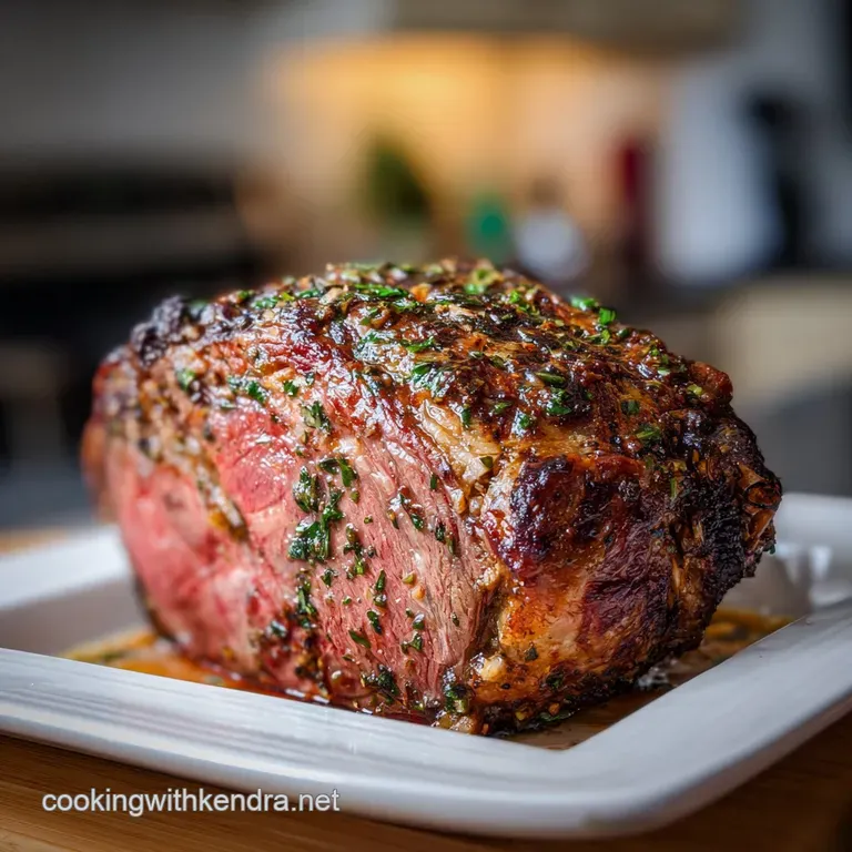 Prime Rib Roast: Herb Crusted Perfection