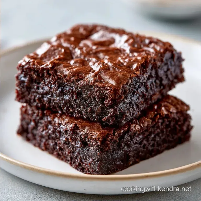 Rich Fudgy Zucchini Brownies