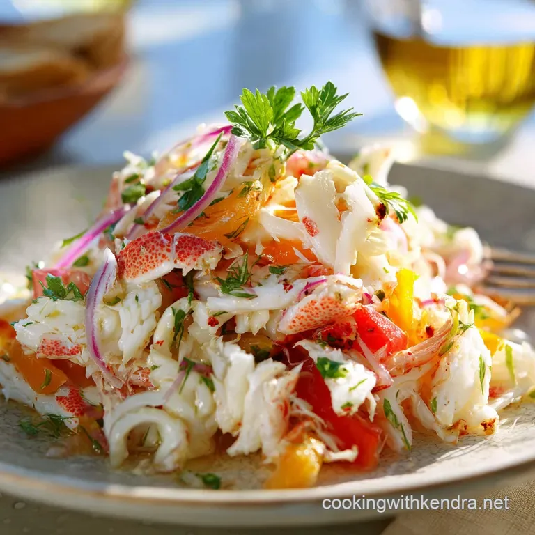 Seafood Salad with Crab: The Fresh Light and Effortlessly Elegant Riviera Recipe
