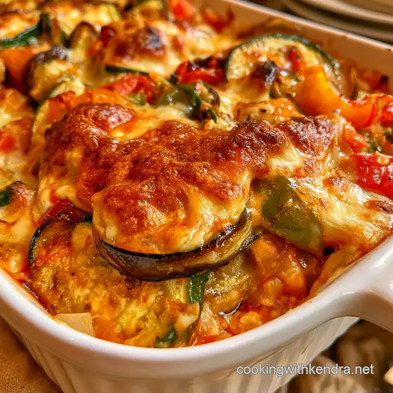 Cozy Roasted Vegetable Lasagna