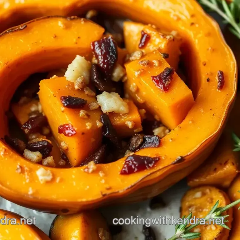 Roasted Sweetmeat Squash with Maple Glaze