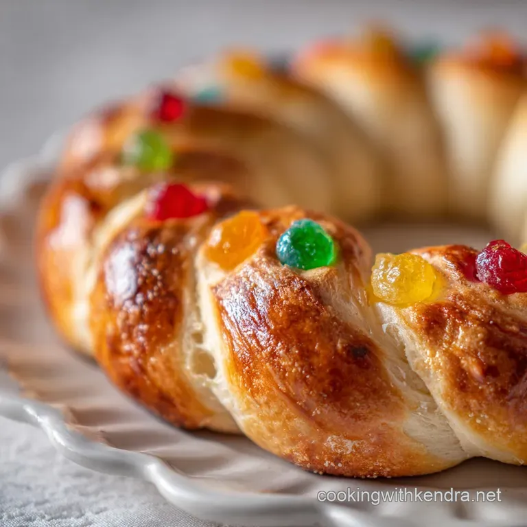 Rosca de Reyes: Citrus Bread