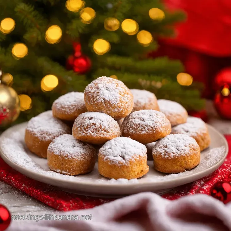 Russian Tea Cakes Snowy Bites of Christmas Bliss presentation