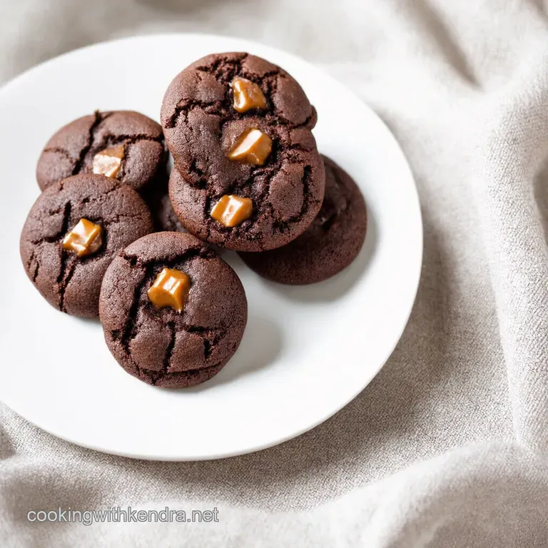 Salted Caramel Swirl Chocolate Cookies A Sweet Salty Symphony