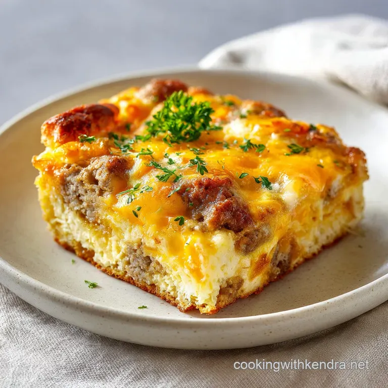 Breakfast Casserole Recipe with Sausage