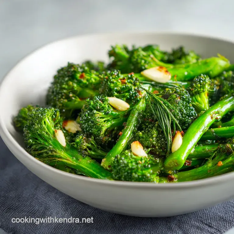 Tender-crisp broccoli stems arranged on a white ceramic plate, drizzled with olive oil and bright lemon zest curls.