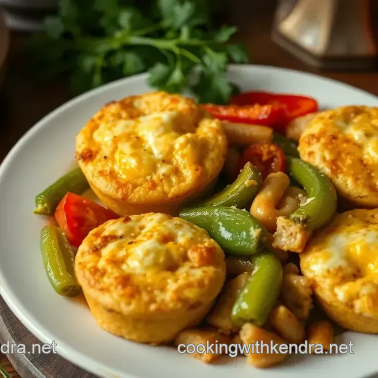 Ultimate Sautéed Peppers & Cheesy Muffins Delight: A Cozy Brunch Recipe