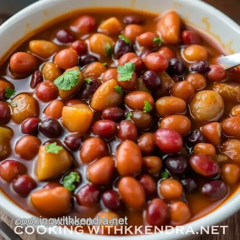 Rio Zape Beans Stew presentation