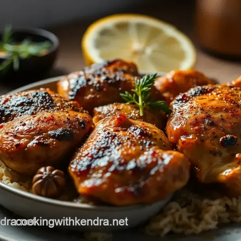 Savory Five Spice Powder Roasted Chicken