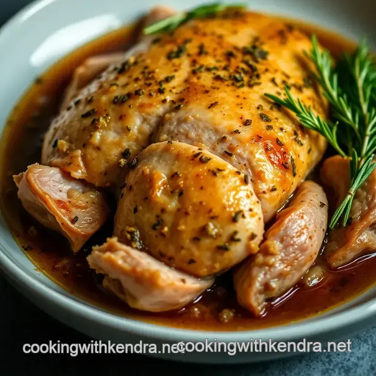 Savory Herb Turkey Injection Marinade presentation