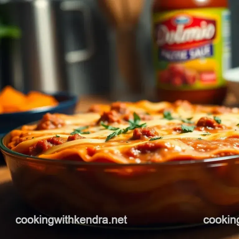 Savory Lasagne with Dolmio Sauce