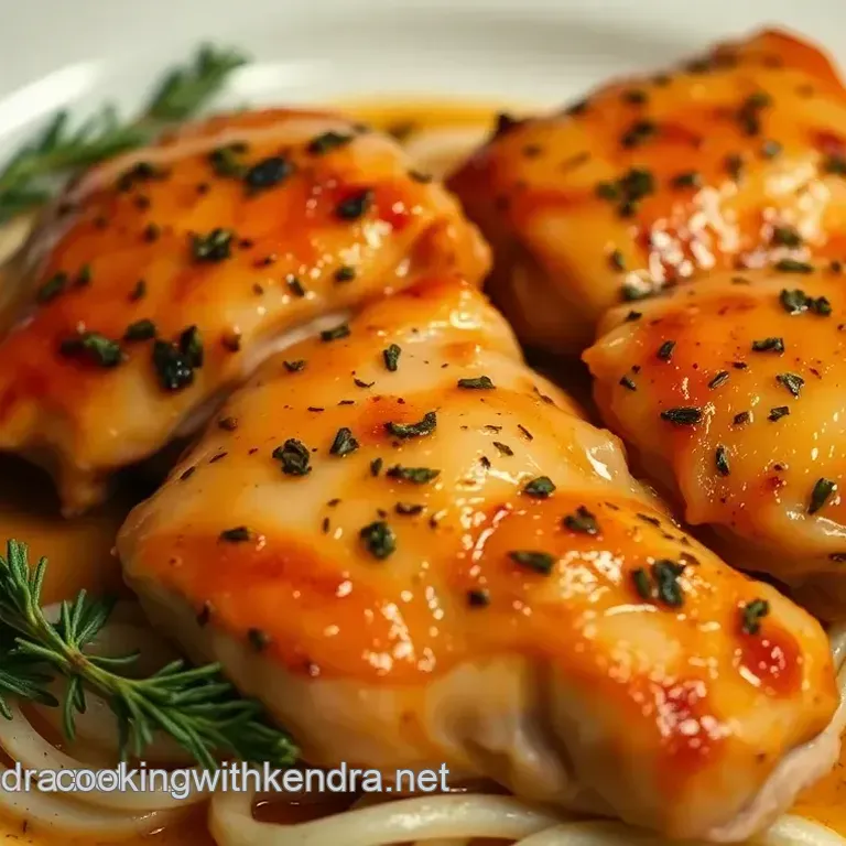 Easy &amp Juicy Boneless Skinless Chicken Thighs in Oven: My Favorite Herb Glazed Method